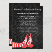 Einladung der Hexe-Halloween-Party (Vorne/Hinten)