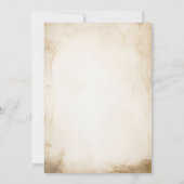 Einladung der HexenBaby-Dusche (Rückseite)