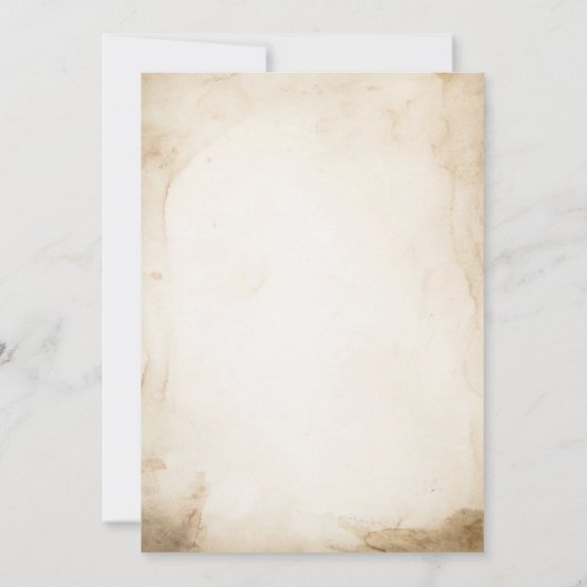 Einladung der HexenBaby-Dusche (Rückseite)