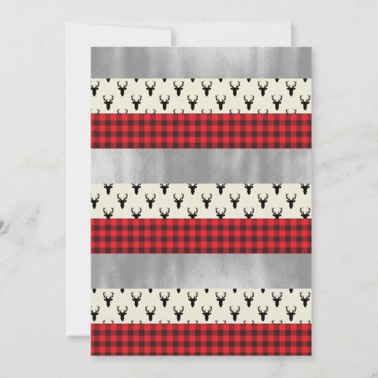 Einladung der Hirschdusche, Imitate Foil (Rückseite)