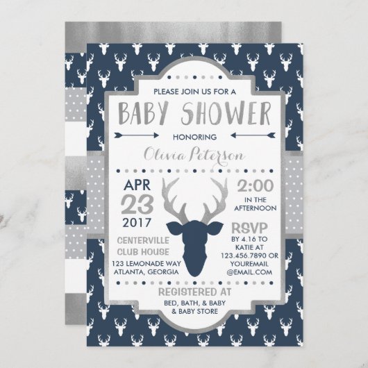 Einladung der Hirschdusche, Imitate Foil (Vorne/Hinten)