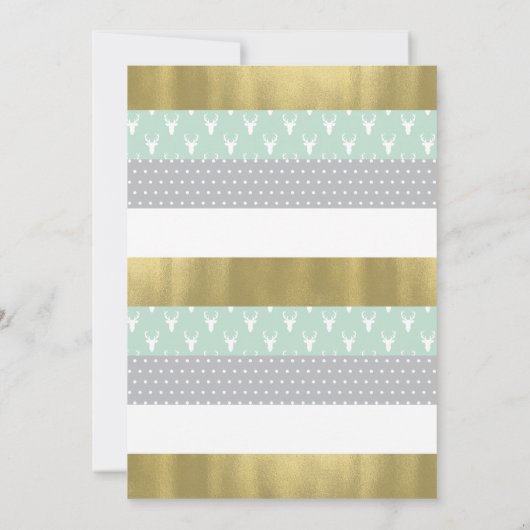 Einladung der Hirschdusche, Imitate Foil (Rückseite)