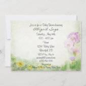 Einladung der hübschen Hirschdusche und der Fawn D (Rückseite)