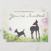 Einladung der hübschen Hirschdusche und der Fawn D (Vorne/Hinten)