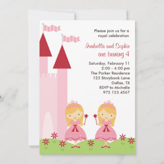 Einladung der hübschen Prinzessin