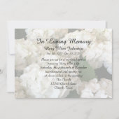 Einladung der Hydrangea-Gedenkstätte (Vorderseite)