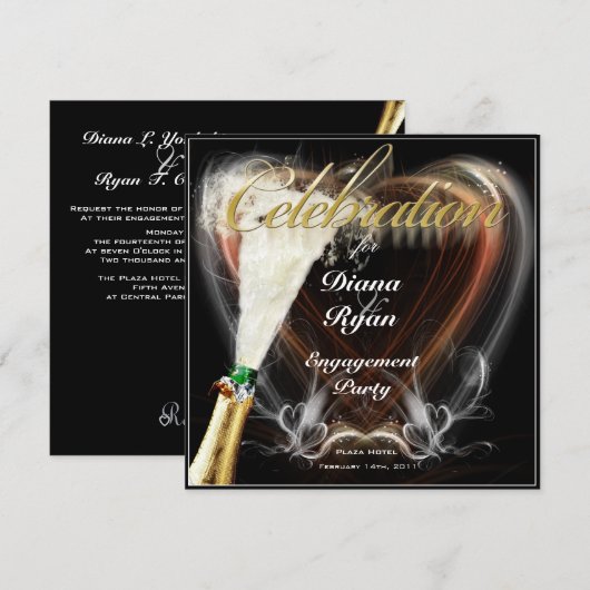 Einladung der Interessengruppe (Vorne/Hinten)