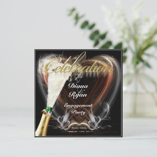 Einladung der Interessengruppe (Stehend Vorderseite)