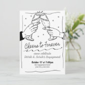 Einladung der Interessengruppe (Stehend Vorderseite)