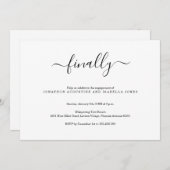 Einladung der Interessengruppe (Vorne/Hinten)