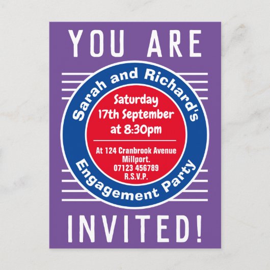 Einladung der Interessengruppe (Vorderseite)