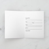 Einladung der Interessengruppe mit Iris (Innenseite)