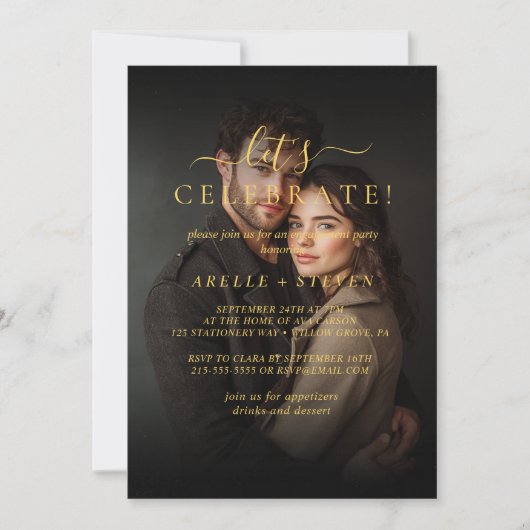 Einladung der Interessenten zum Foto (Vorderseite)