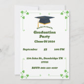 Einladung der irischen Hochschule (Vorderseite)