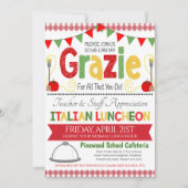 Einladung der Italienischen Wertungswoche (Vorderseite)