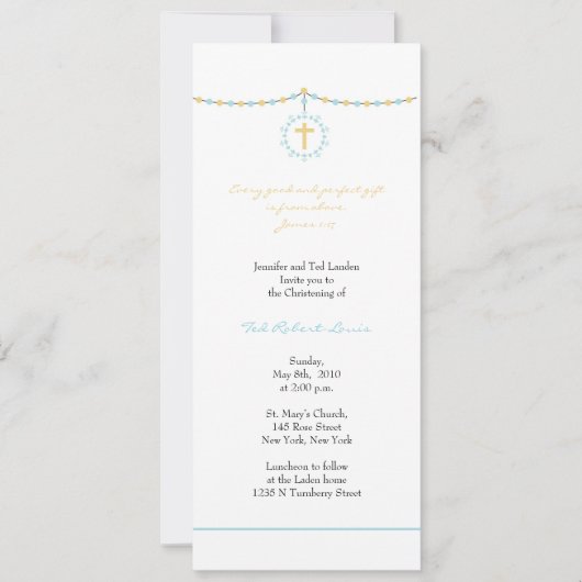 Einladung der Jungen (Vorderseite)