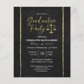 Einladung der Jurastudentin zum Haushalt (Vorderseite)