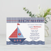 Einladung der juvenilen Nautik zum Geburtstag (Stehend Vorderseite)