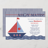 Einladung der juvenilen Nautik zum Geburtstag (Vorne/Hinten)