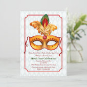 Einladung der Karnevals-Masken-#10 (Stehend Vorderseite)