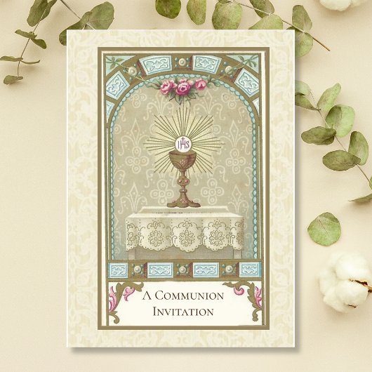 Einladung der Katholischen Vintagen Erstkommune