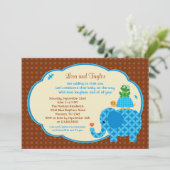 Einladung der Kinderdusche (Stehend Vorderseite)