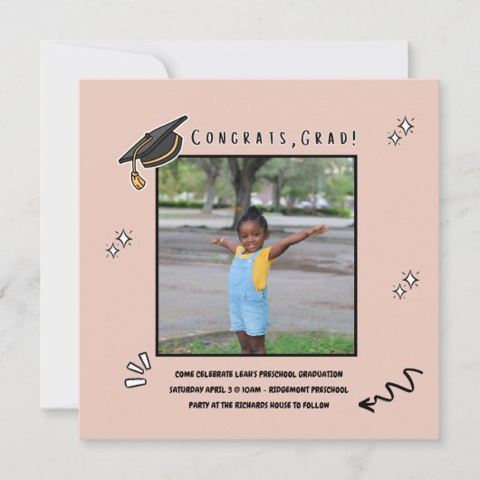 Einladung der Kindergartenvorlesung (Vorderseite)