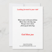 Einladung der Kirche (Rückseite)