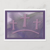 Einladung der Kirche Postkarte (Vorderseite)