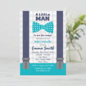 Einladung der kleinen Babydusche (Stehend Vorderseite)