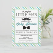 Einladung der kleinen Babydusche (Stehend Vorderseite)