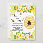 Einladung der kleinen Biene zum ersten Bienentag a (Vorderseite)