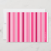 Einladung der kleinen Girl Birthday Party (Rückseite)