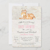 Einladung der kleinen Hirschschwanzdusche (Vorderseite)