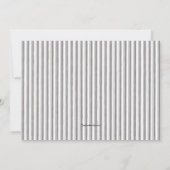 Einladung der kleinen Mann Bow Krawatte (Rückseite)