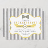 Einladung der kleinen Mann Bow Krawatte (Vorne/Hinten)