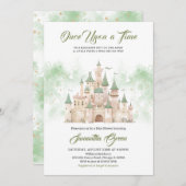 Einladung der kleinen Prince Baby Dusche (Vorne/Hinten)