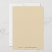 Einladung der kleinen Pumpkin-Kinderdusche (Rückseite)