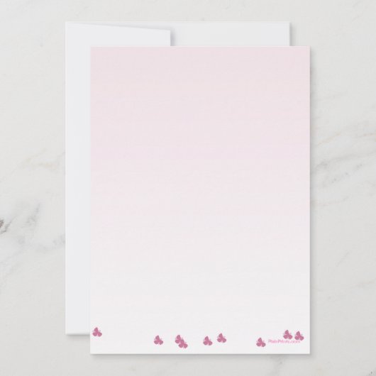 Einladung der Kokeshi Doll (Rückseite)