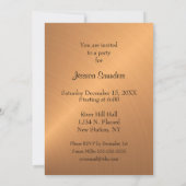 Einladung der Kupfer-Pferde zum Geburtstag (Rückseite)