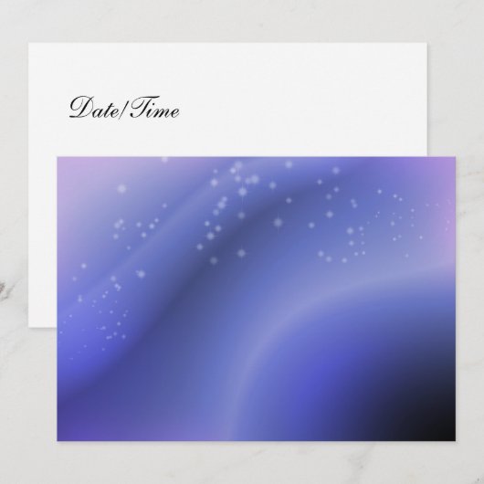 Einladung der Lavendelstars (Vorne/Hinten)