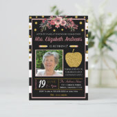 Einladung der Lehrerschule zur Altersversorgung (Stehend Vorderseite)