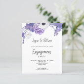 Einladung der Lila floralen Interessengruppe Haush (Stehend Vorderseite)