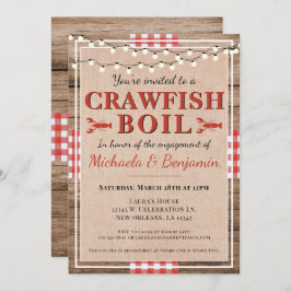 Einladung der Lobster-Gruppe "Crawfish Boil"