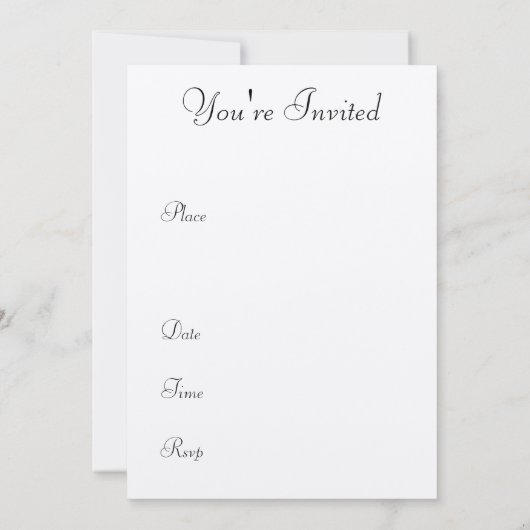 Einladung der Mädchen (Rückseite)