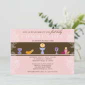 Einladung der Mädchen (Stehend Vorderseite)