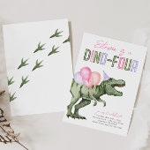 Einladung der Mädchen zum 4. Geburtstag