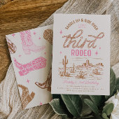 Einladung der Mädchen zum dritten Geburtstag