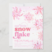 Einladung der Mädchen zum Geburtstag (Vorderseite)