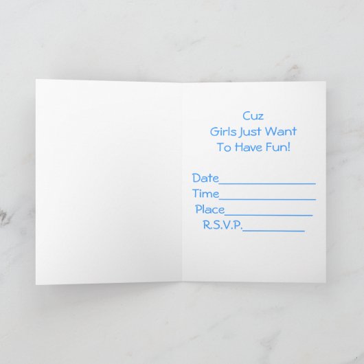 Einladung der Mädchen zur Nacht (Innenseite)